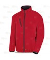 Cazadora Softshell triple capa color rojo