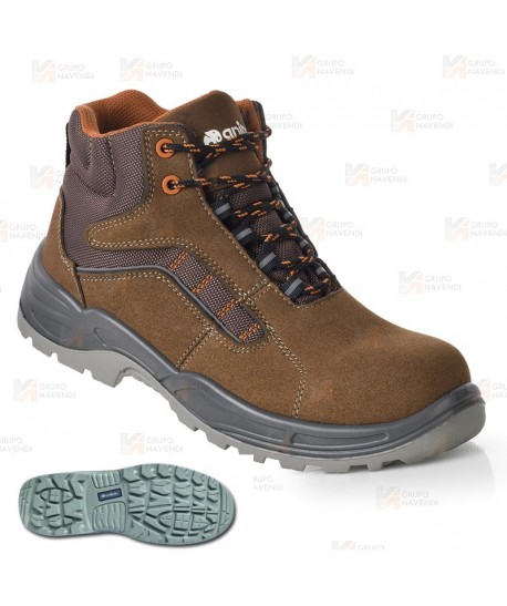 Bota trekking de seguridad de microfibra S1P SRC E A No metálica