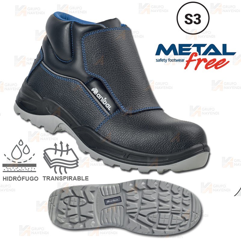 Botas económicas no metálicas para soldadura S3 SRC WRU E A