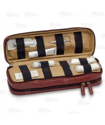 Maletín médico de piel para visitas domiciliarias
