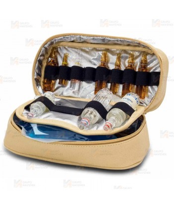 Maletín médico de piel para visitas domiciliarias