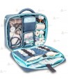 Maletín médico color azul para visitas domiciliarias