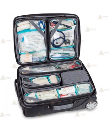 Maleta trolley médica para visitas domiciliarias