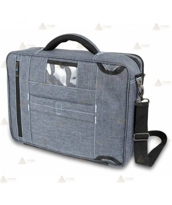 Maletín médico color gris para visitas domiciliarias