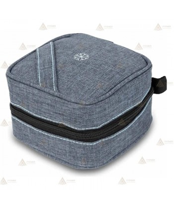 Maletín médico color gris para visitas domiciliarias