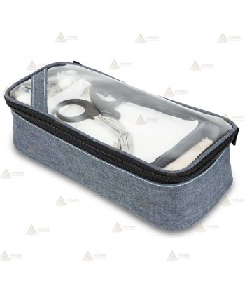Maletín médico color gris para visitas domiciliarias