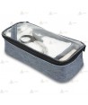Maletín médico color gris para visitas domiciliarias