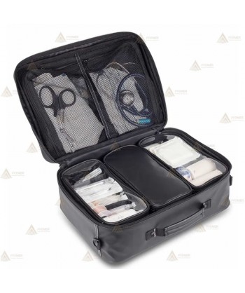 Maletín médico económico color negro para visitas domiciliarias