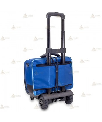 Maletín de enfermería color azul para visitas domiciliarias