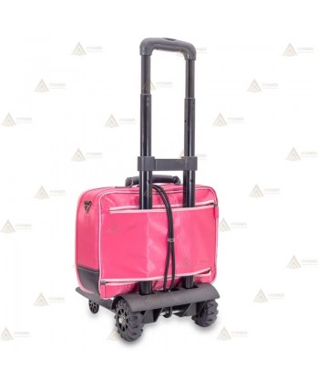 Maletín de enfermería color rosa para visitas domiciliarias