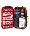 Maleta/Mochila impermeable de Soporte Vital Avanzado (SVA) para emergencias