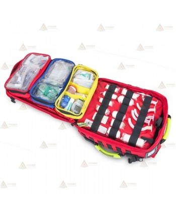 Mochila Táctica Sanitaria Soporte Vital para emergencias y rescate