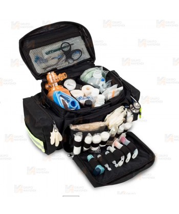 Bolsa sanitaria de mediana capacidad color negro (21 lit.)
