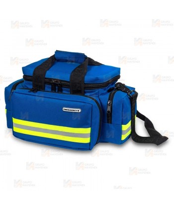 Bolsa sanitaria de mediana capacidad color azulina (21 lit.)