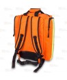 Mochila de media capacidad de Soporte Vital Básico color naranja