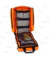 Mochila de media capacidad de Soporte Vital Básico color naranja
