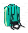 Mochila de media capacidad de Soporte Vital Básico color verde