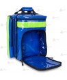 Mochila de media capacidad de Soporte Vital Básico de Tarpaulin color azulina