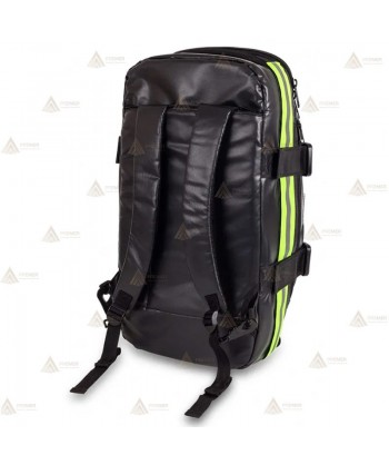Mochila trapezoidal soporte vital básico (SVB) color negro