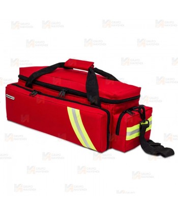 Bolsa de oxigenoterapia para emergencias color rojo