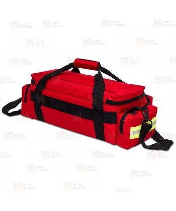 Bolsa de oxigenoterapia para emergencias color rojo