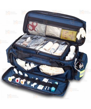 Bolsa de oxigenoterapia para emergencias color azul