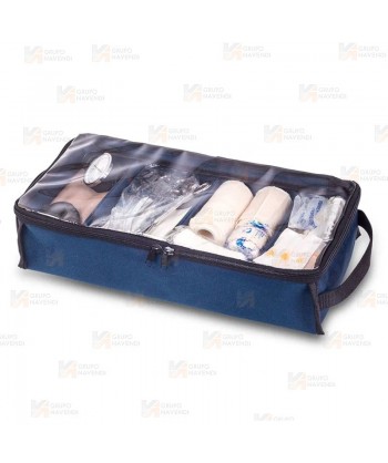 Bolsa de oxigenoterapia para emergencias color azul