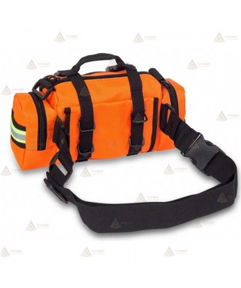 Riñonera o bandolera para emergencias color naranja