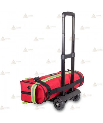 Estructura de trolley plegable, ruedas grandes para bolsas de emergencias