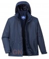 Parka impermeable con tejido RIPSTOP® y forro polar