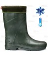 Bota de agua térmica y muy ligera de EVA (-30ºC) para mujer y niños color verde