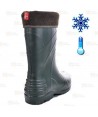Bota de agua térmica y muy ligera de EVA (-30ºC) para mujer y niños color verde
