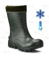 Bota de agua térmica y muy ligera de EVA (-30ºC) para hombre color verde
