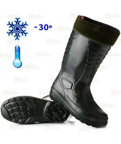 Bota de agua de caña alta y muy ligera de EVA (-30ºC) para caballero