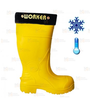 Bota de agua de caña alta con puntera de seguridad (-30ºC) -Hombre-