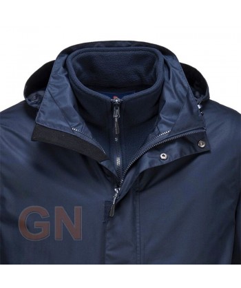 Parka impermeable, transpirable y con forro polar desmontable