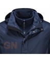 Parka impermeable, transpirable y con forro polar desmontable
