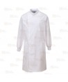 Bata de laboratorio con cuello mao y tejido antimanchas (Unisex) con tallas XXS a 4XL