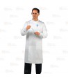 Bata de laboratorio con cuello mao y tejido antimanchas tallas XXS a 4XL