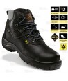 Bota de seguridad de piel con Goretex  S3+SRC+CI+WR
