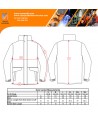 Parka con membrana y forro polar desmontable