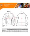 Parka ligera impermeable con malla interior especial lluvia y humedad