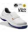 Mocasín alimentario de seguridad S2 CI SRC ESD color blanco