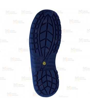 Zapato alimentario blanco de seguridad con cierre velcro