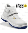 Bota alimentaria cierre velcro S2 CI SRC ESD color blanco