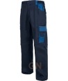 Pantalón desmontable con refuerzos y multibolsillos marino azulina