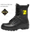 Bota para bomberos de Goretex con plantilla y puntera de seguridad F1PA+CI+HI3+SRC+WR