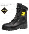 Bota para bomberos de Goretex con plantilla y puntera de seguridad F1PTA+CI+HI3+AN+SRC+WR