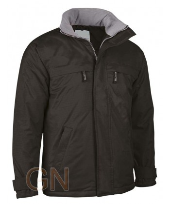 Parka impermeable acolchada con tejido Ripstop