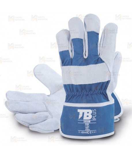 Guantes americanos mixtos de serraje de vacuno